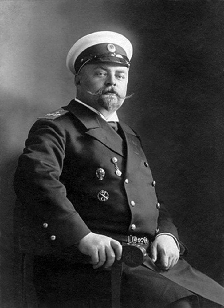 Načelnik Ekspedicije posebne namene, kapetan I ranga Svite Njegovog Imperatorskog veličanstva Mihail Vesjolkin