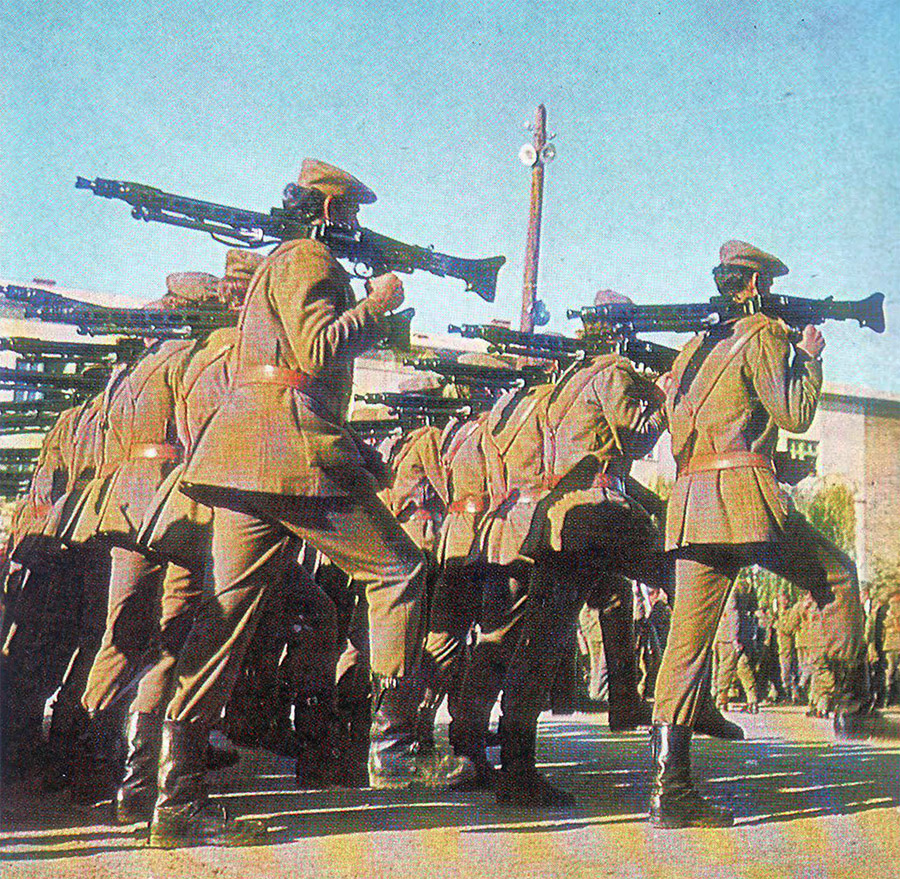 Puškomitraljesci Teritorijalne odbrane 1970 godine