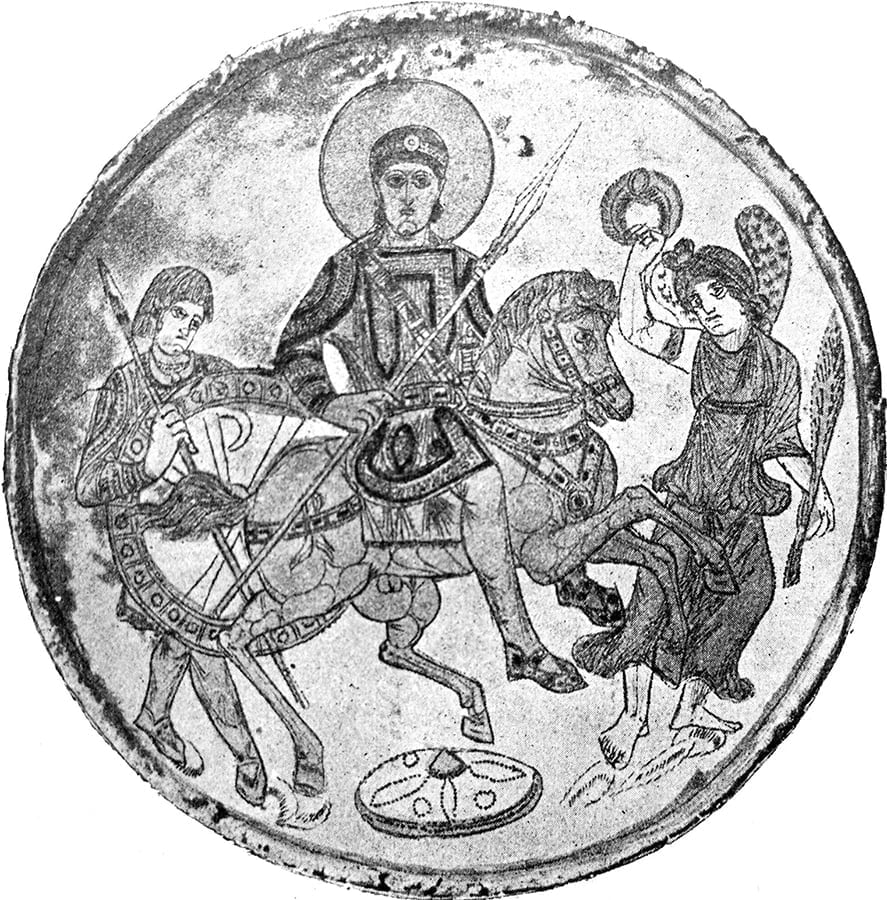 Sin Konstantina Velikog Konstancije II sa svetim kopljem