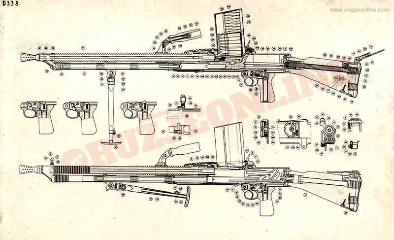 Fabrički presek PM ZB M26