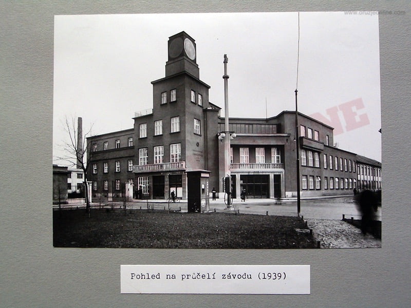 Upravna zgrada Zbrojovke u Brnu 1939