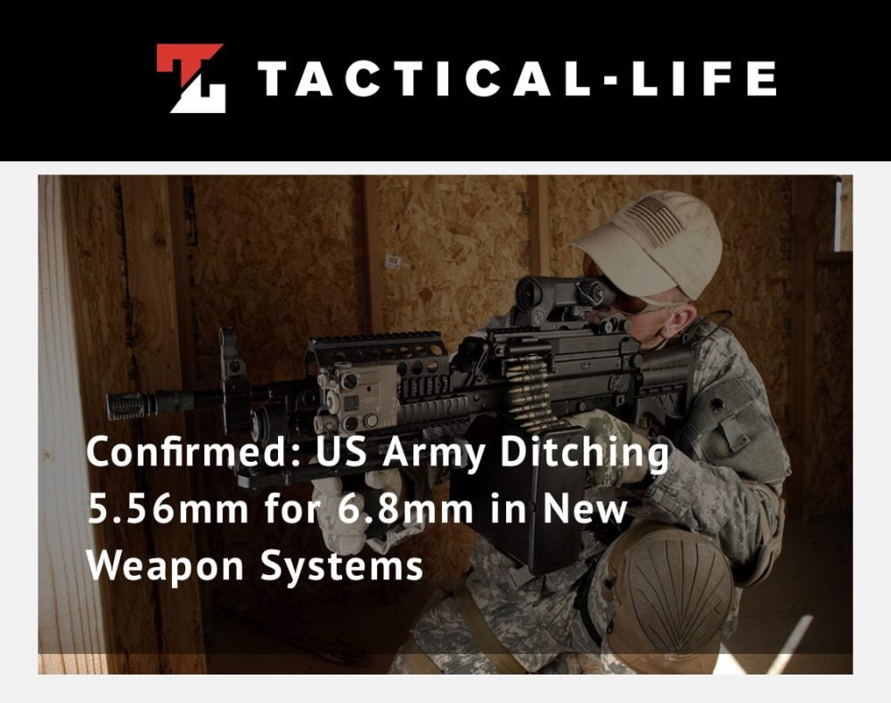 Američka armija odbacuje 5.56mm za 6.8mm u Novom Oružanom Sistemu