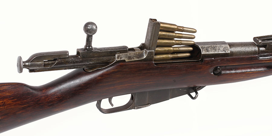 Punjenje puške iz okvira M1891