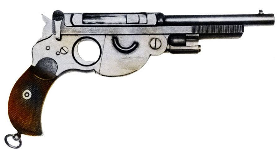 8mm M1894 Bergmann-Schmeisser pistolj No 1 Bergman