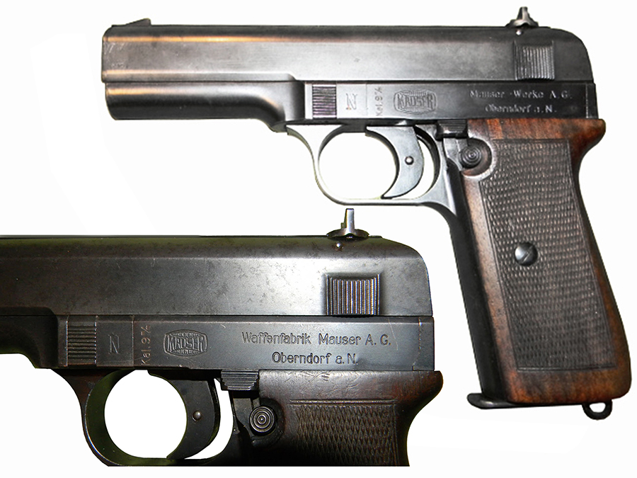 Pištolj 9mm Mauser-Nickl, proizvodnja Waffenfabrik Mauser A.G. /Oberndorf a.N