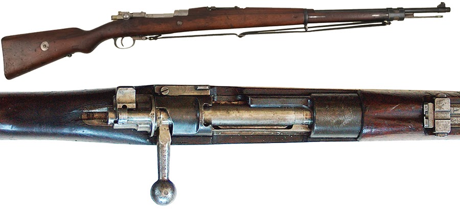 Puška meksička, 7 mm sistem Mauser M1912, proizvodnja OEWG, Steyr.