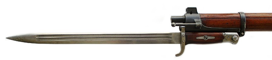 Jelenov bajonet sa sečivom dužine 500 mm. Foto Jan Skramoušský, Mauser podle Jelena, Vojenski historickéhi ústav.