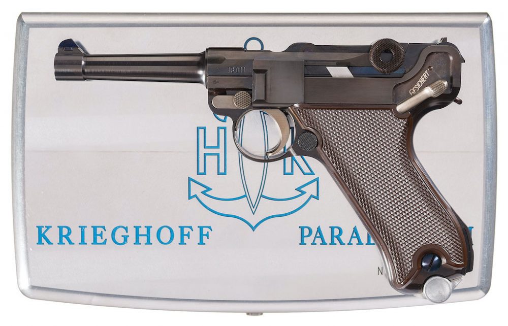 Krighofov jubilarni pištolj Luger Parabellum P08