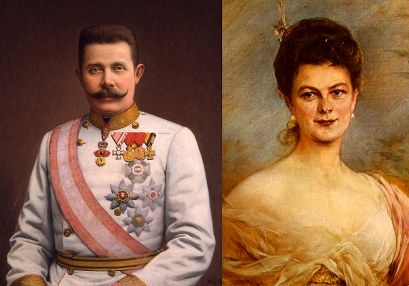 Nadvojvoda Franz Ferdinand von Österreich-Este i grofica Sophie Chotek von Chotkowa