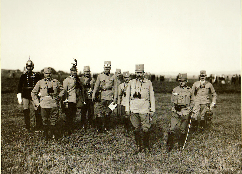 Franc Ferdinand na vojnim manevrima, 24. juni 1914