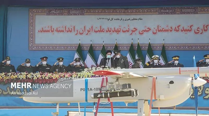 Iran ima dron naoružan protivoklopnim bacačem raketa?