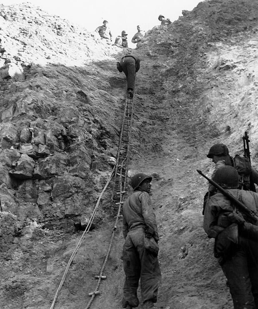 Rendžeri kod Pointe du Hoc, Omaha plaža, D-Day, juni 1944