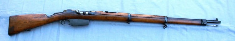 Petometna brzometna puška "Mauzer Milovanović Đurić M1880/1907 (M80/07)" - službeno oružje Kneževine Srbije u kalibru 7×57 mm Mauzer
