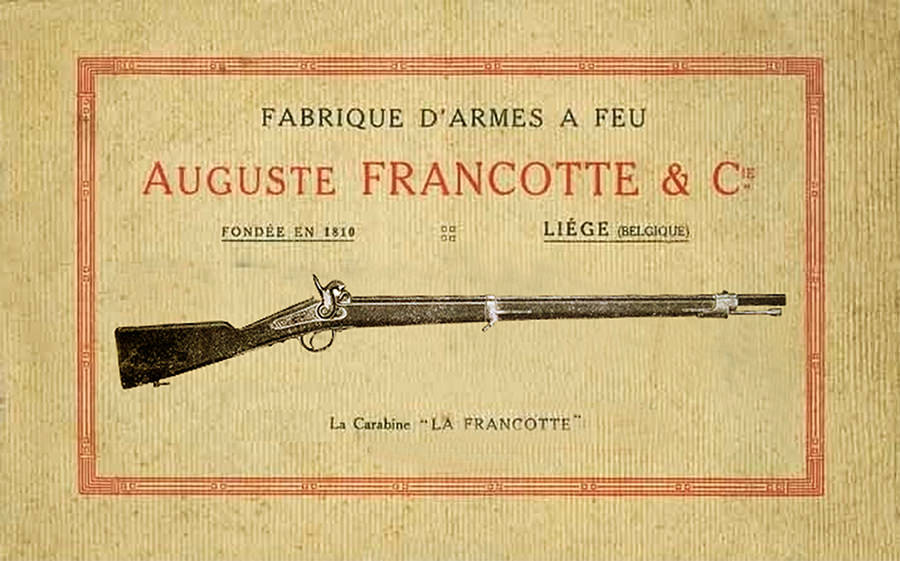 Reklama belgijske fabrike Francotte