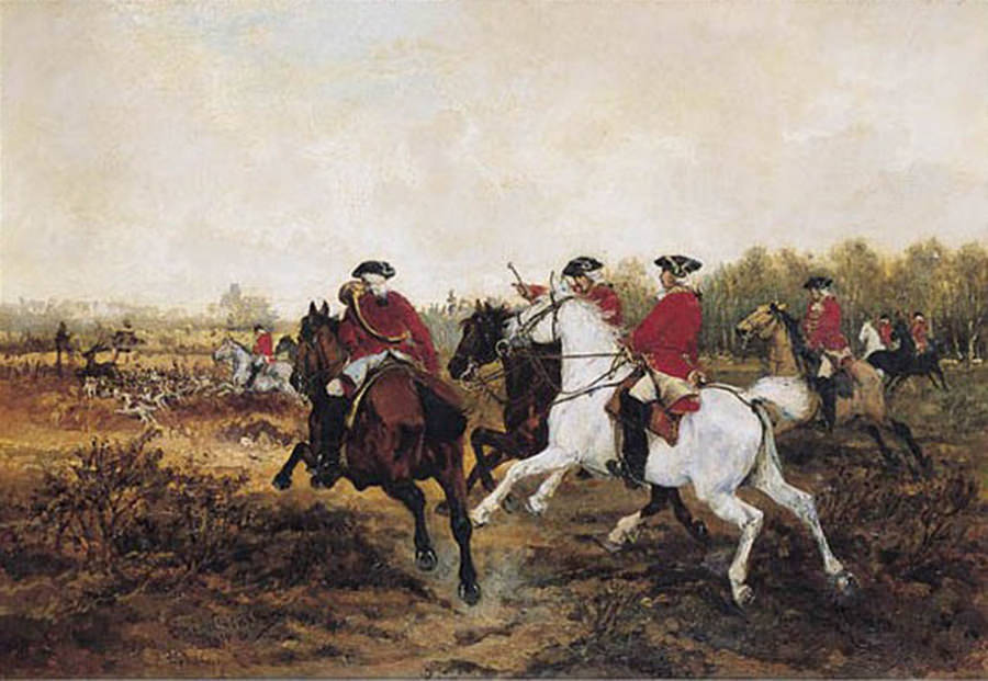 Parforce lov u XVIII veku