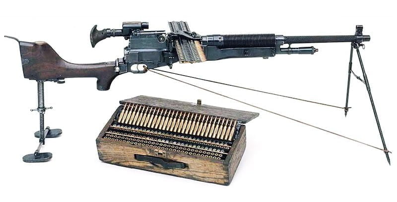 Ručni (laki) mitralјez 7mm Hotchkiss Mle.1909 Benet-Mercie