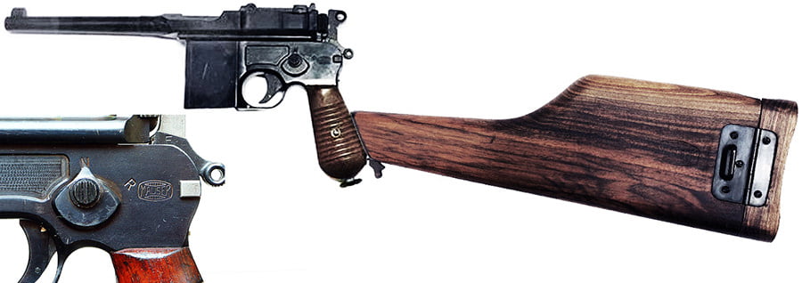 7,63 mm Mauser Schnellfeuer sistem Westinger.