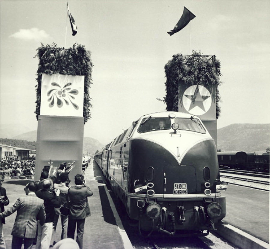 Dolazak 761-003 u Titograd-Podgoricu 25 maja 1976