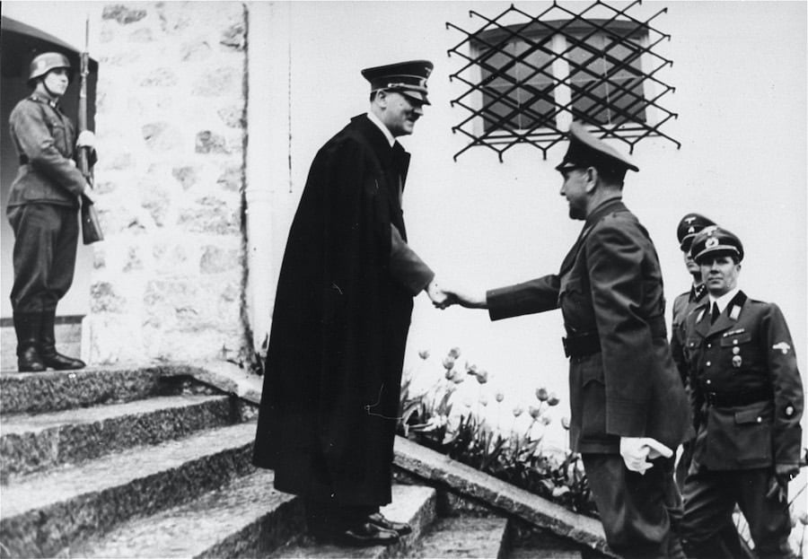 Ante Pavelić u poseti Hitleru, 15 juni 1941