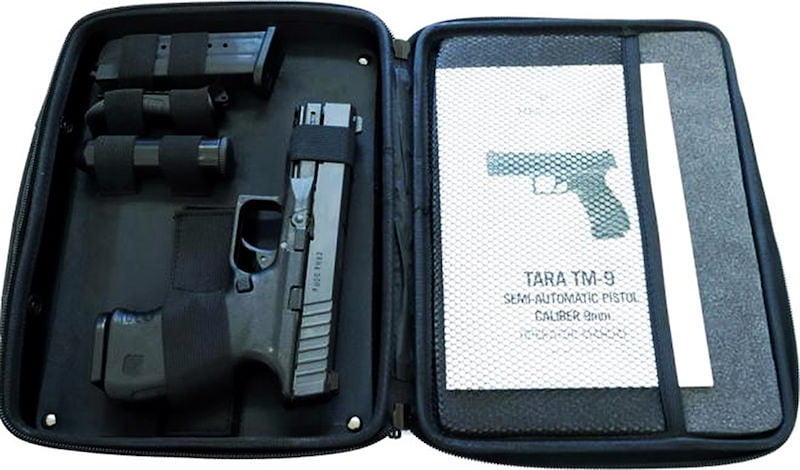 Pištolj se prodaje sa dopunskom opremom u specijalnom pakovanju