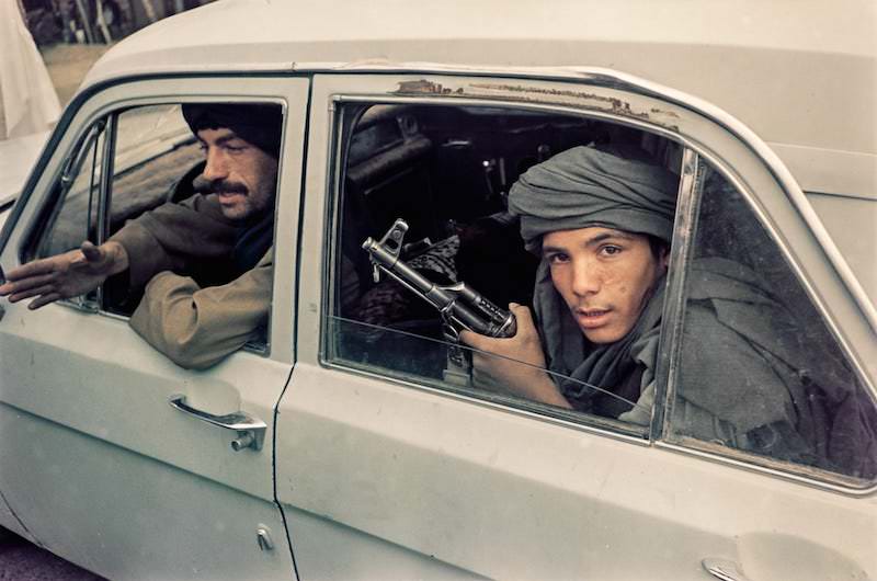 Talibanska patrola u Kabulu 19 oktobra 1996.