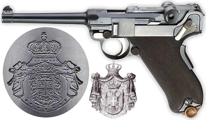 M1900 7.65mm Luger pistol