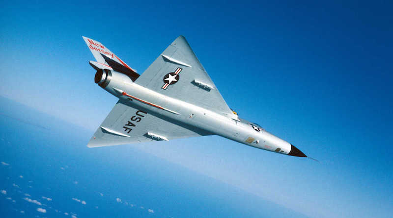 U.S. Air Force Convair F-106A Delta Dart iz 177th Fighter Interceptor Grupe
