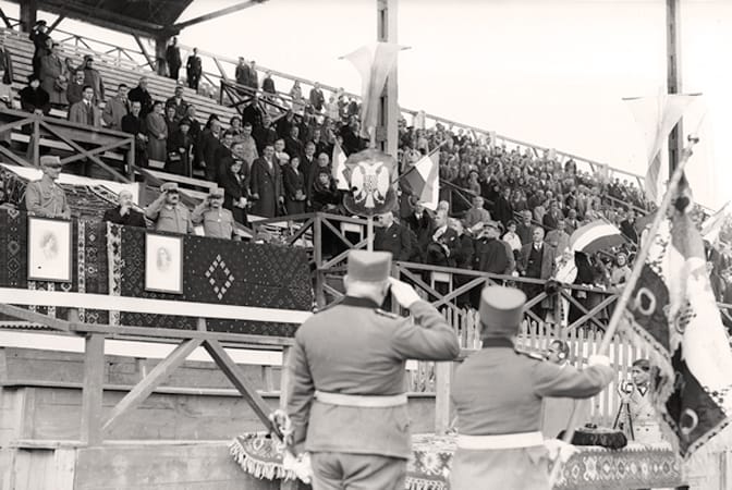 Govor kralja Aleksandra na stadionu „Jugoslavija”, 4. oktobra 1931.