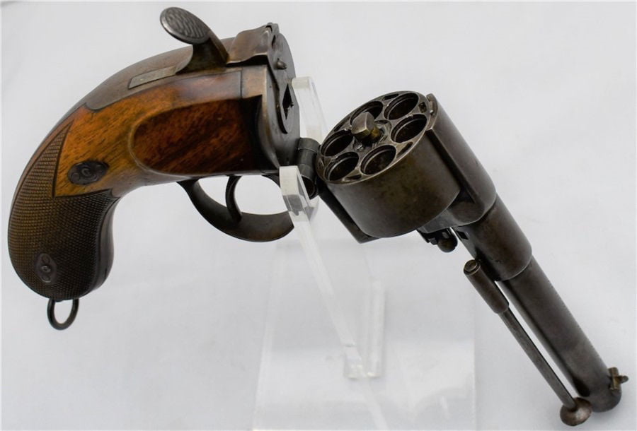 Devisme revolver za municiju M1858 sa obodnim paljenjem