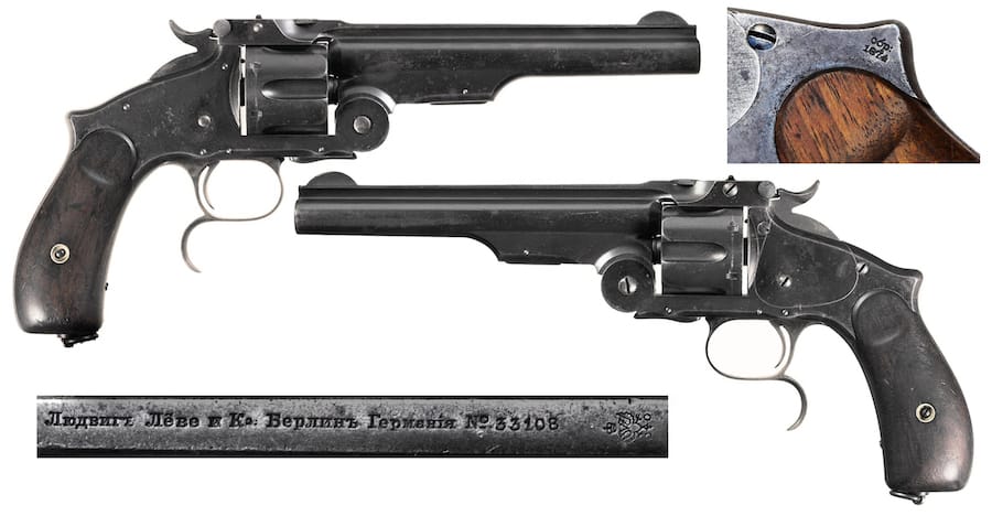Revolver 3''' Smith & Wesson M1874, proizvodnja Ludwig Loewe & Co., Berlin