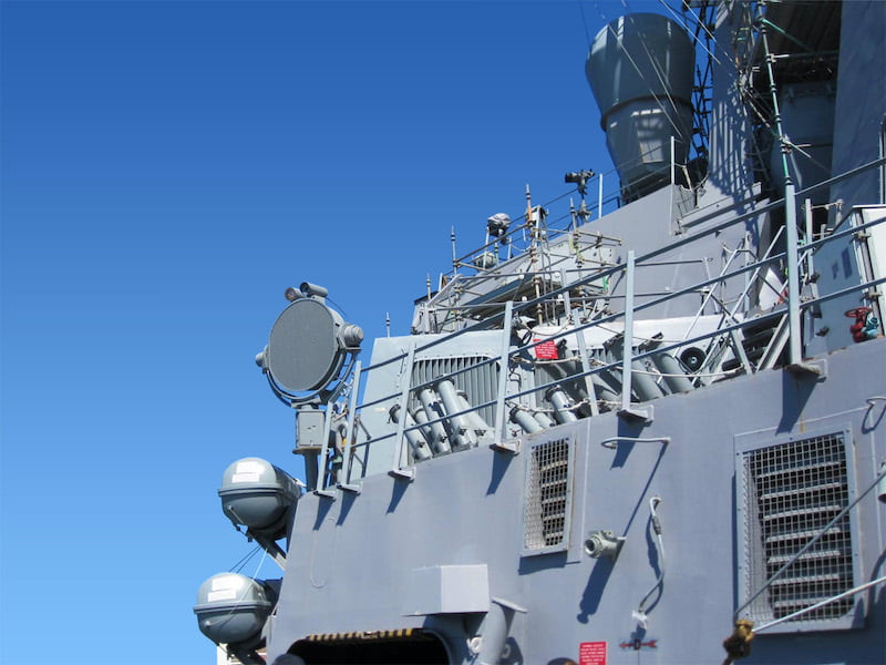 LRAD na USS Donald Cook tokom lova na pirate