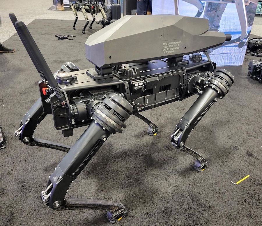 Ghost Robotics SPUR (Special Purpose Unmanned Rifle)