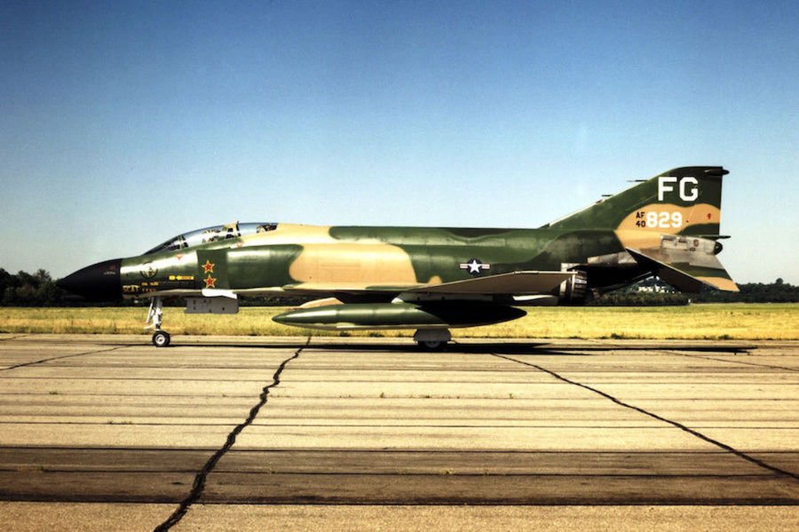 Lovac F-4C fantom-2 iz sastava američkog vazduhoplovstva