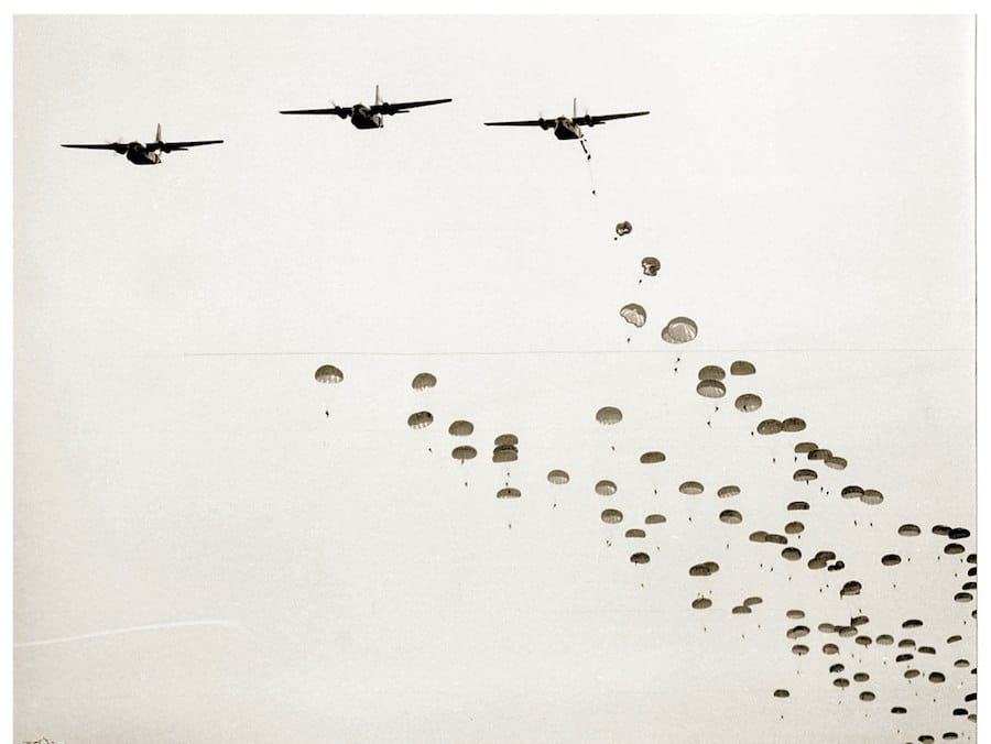 Padobranski desant južnovijetnamskih padobranaca