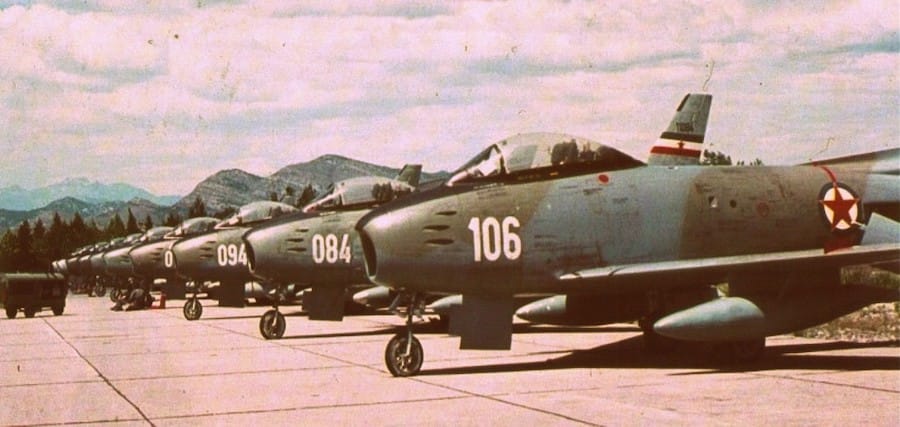 Lovci F-86E Sejbr JRV