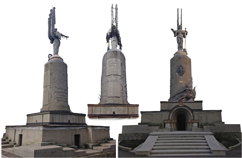 Spomenik ''Ruske slave'' na beogradskom Novom groblјu.