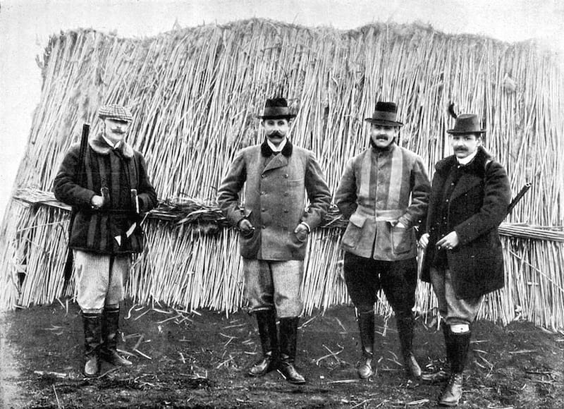 Franc Ferdinand i Feliks Ornokur u lovu u Ečkoj 1908.
