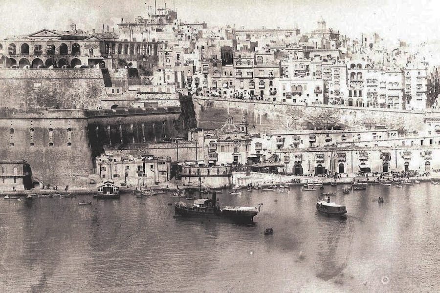 Ratna luka Malta 1915