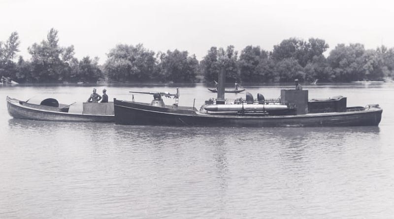 Torpedni čamac Terror of the Danube na Dunavu, 25. jun 1915. MGB, Fi1 504.