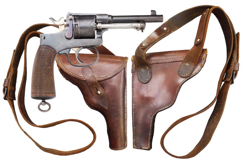 Revolver i futrola Rast und Gasser M1898