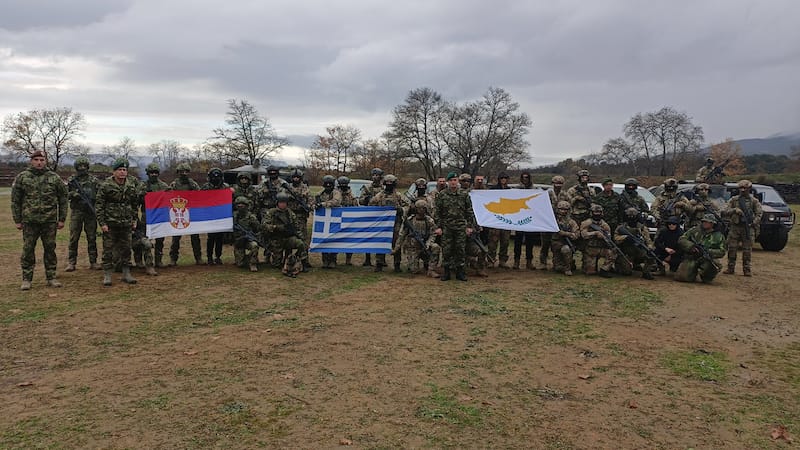 Pripadnici 72. brigade za specijalne operacije na vežbi u Grčkoj