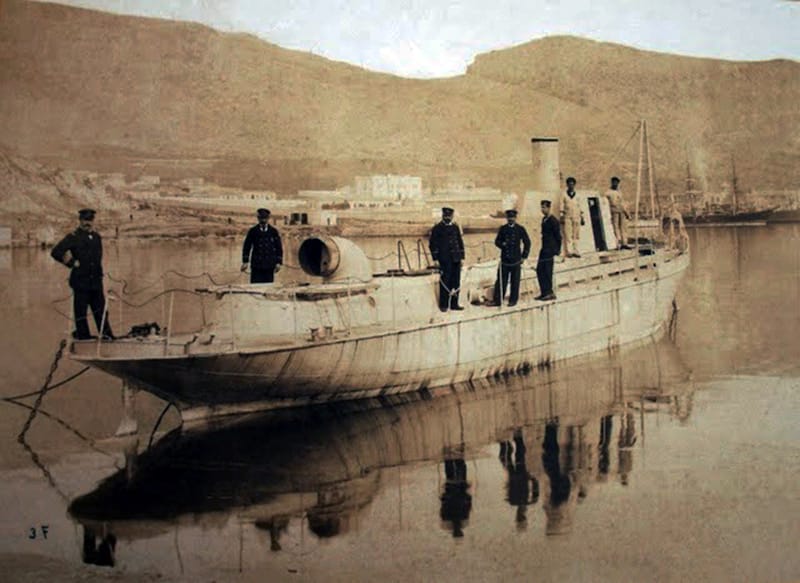 Grčke torpilјarke  A (Alfa) i Δ (Delta) 1912. godine 