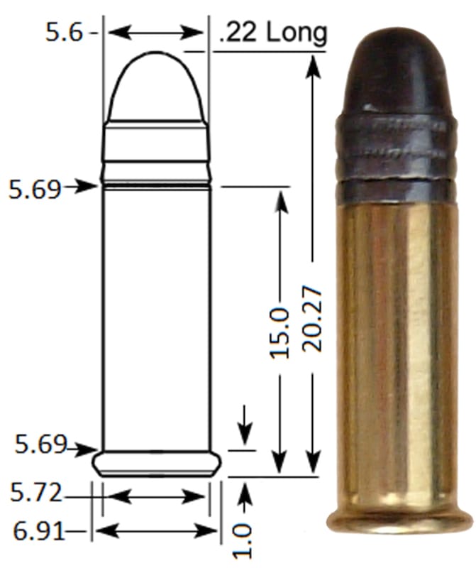 Metak 5,6x15mmR