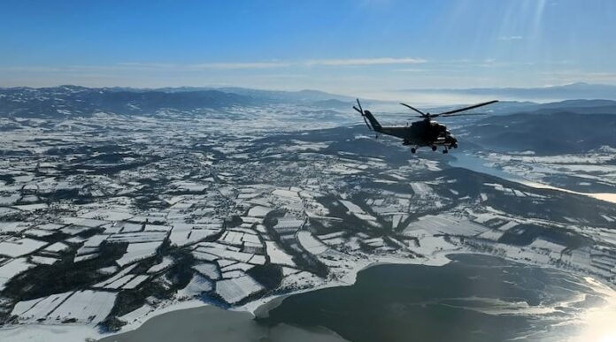 Letačka obuka na helikopterima u 98. letačkoj vaduhoplovnoj brigadi