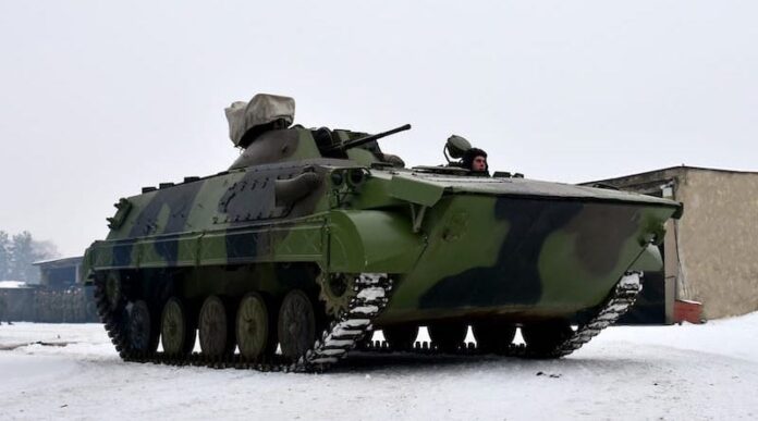 Obuka vojnika roda oklopnih jedinica u Co KoV