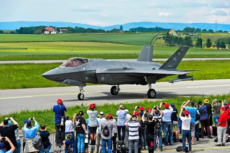 USAF F-35A u Švajcarskoj,7 Jun, 2019
