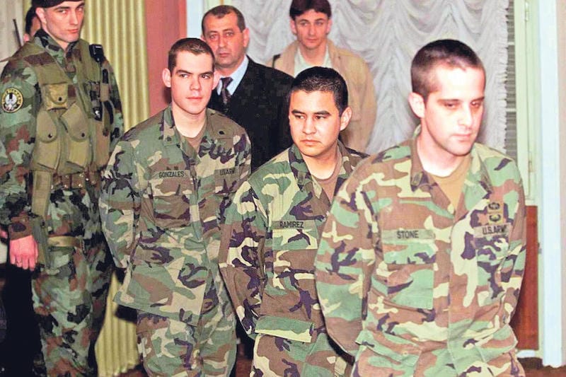 Americki vojnici zarobljeni 1999 u SRJ