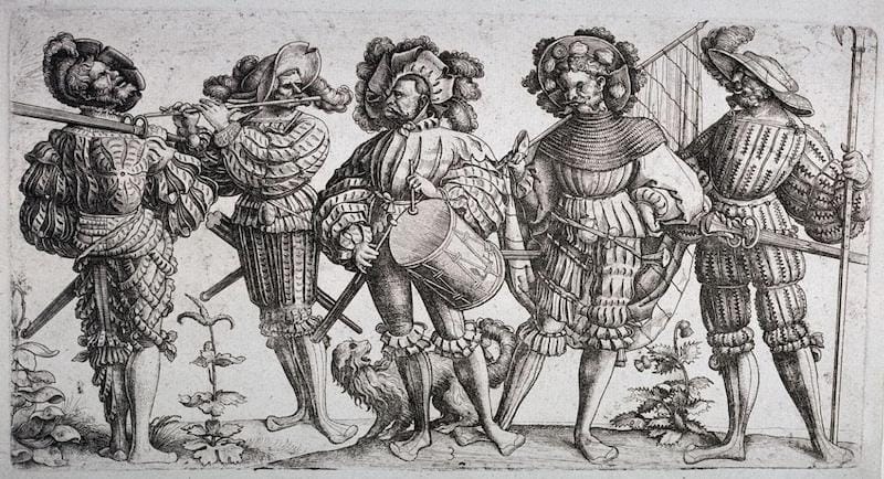 Landsknecht, plaćenici sredine XVI veka