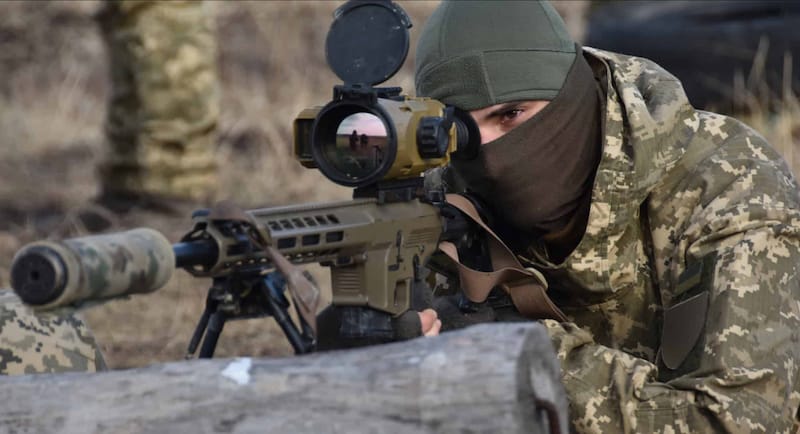 Trening sa UAR-10 u Donbasu