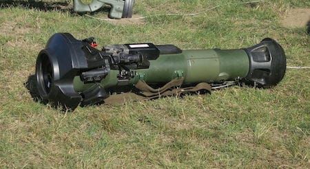Bofors anti-tank missile MTB LAW